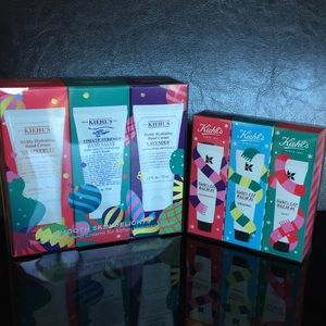 NWT Kiehl’s hand cream and lip balm sets